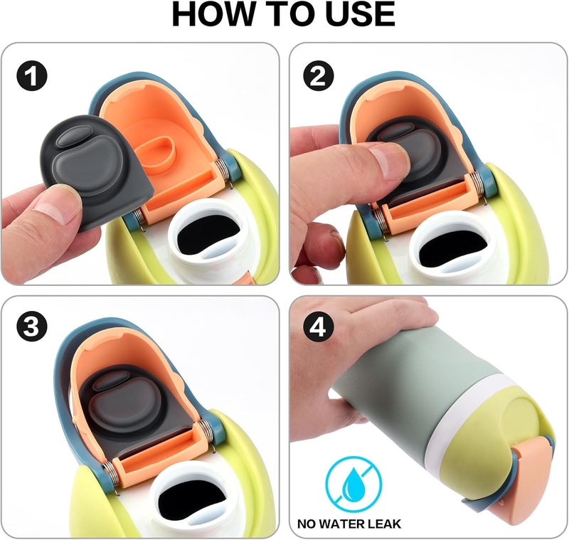 Bulbrite Rubber Seal Replacement Stopper,Silicone Cap Insert, Compatible with Owala Freesip Spout Lid-4 Pack Gasket Stopper Replacement Parts - Image 4